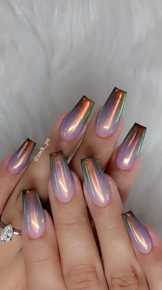 Marble Effect Nails