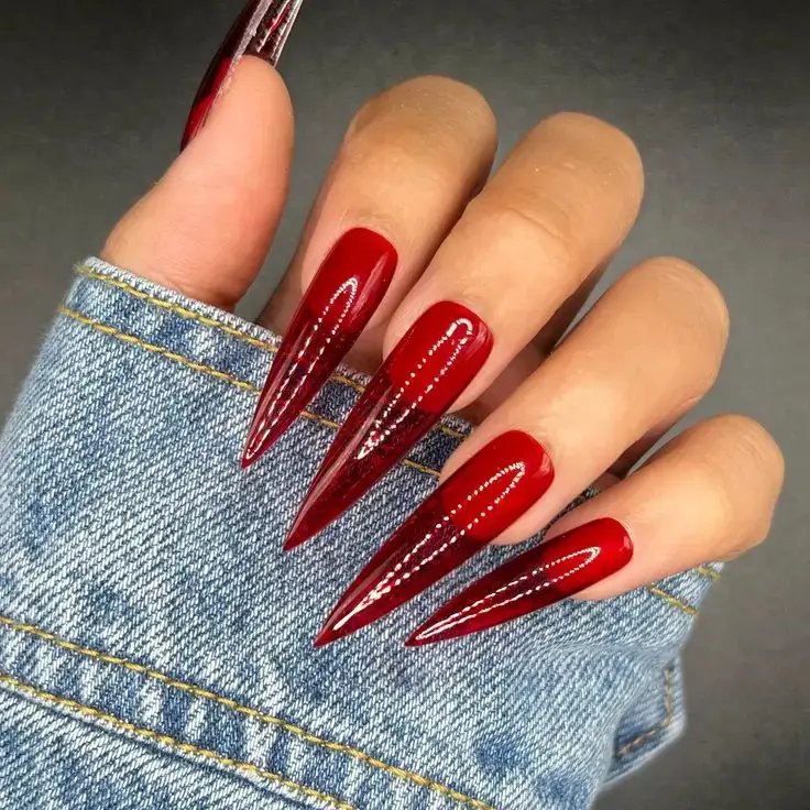 Tangerine Dreams Nail Art