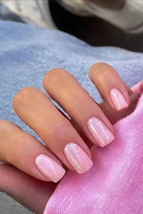 Botanical Watercolor Blooms Nails