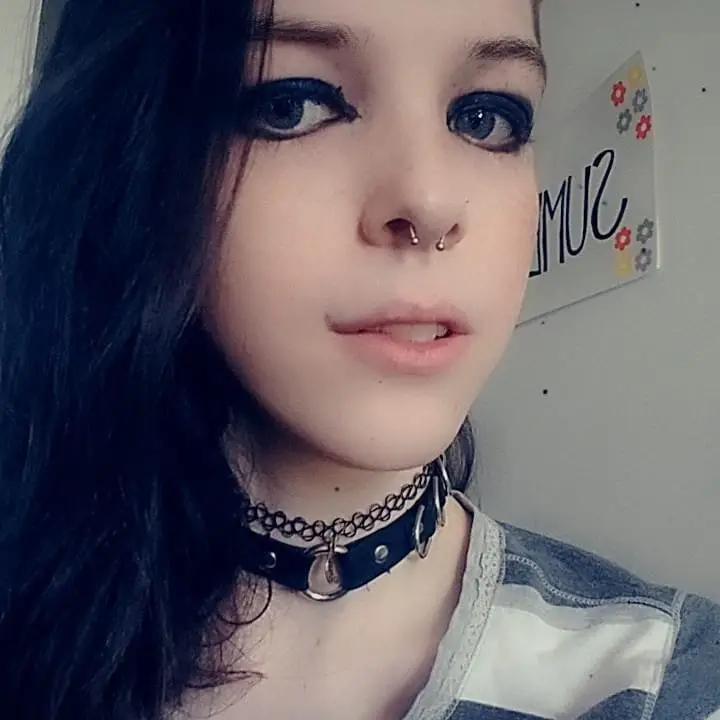 Color-Blocked Emo Glam