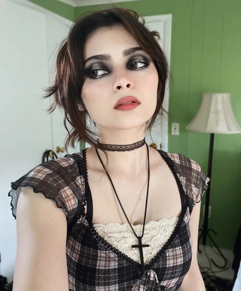 Glittering Black and Silver Fusion