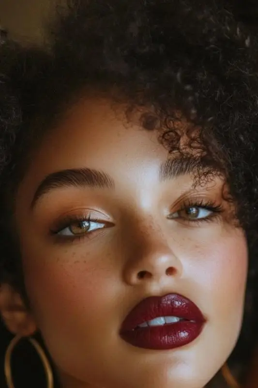 Bold Berry Lips Makeup
