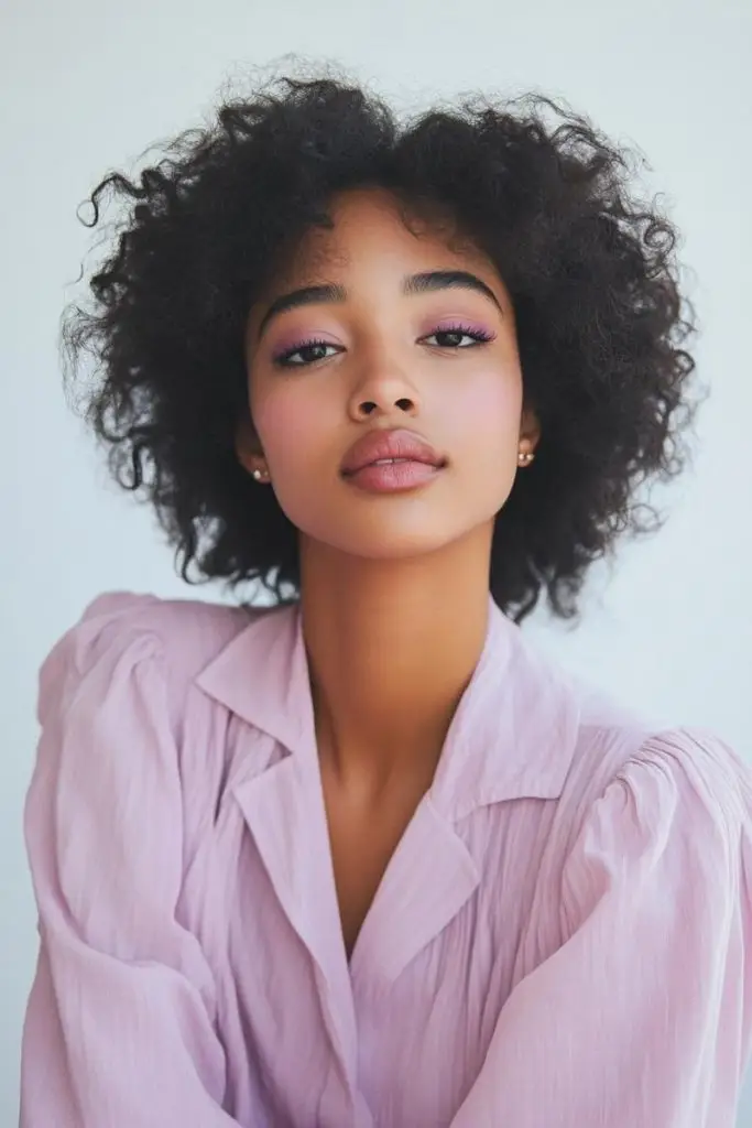 Pink and Lavender Romance Makeup