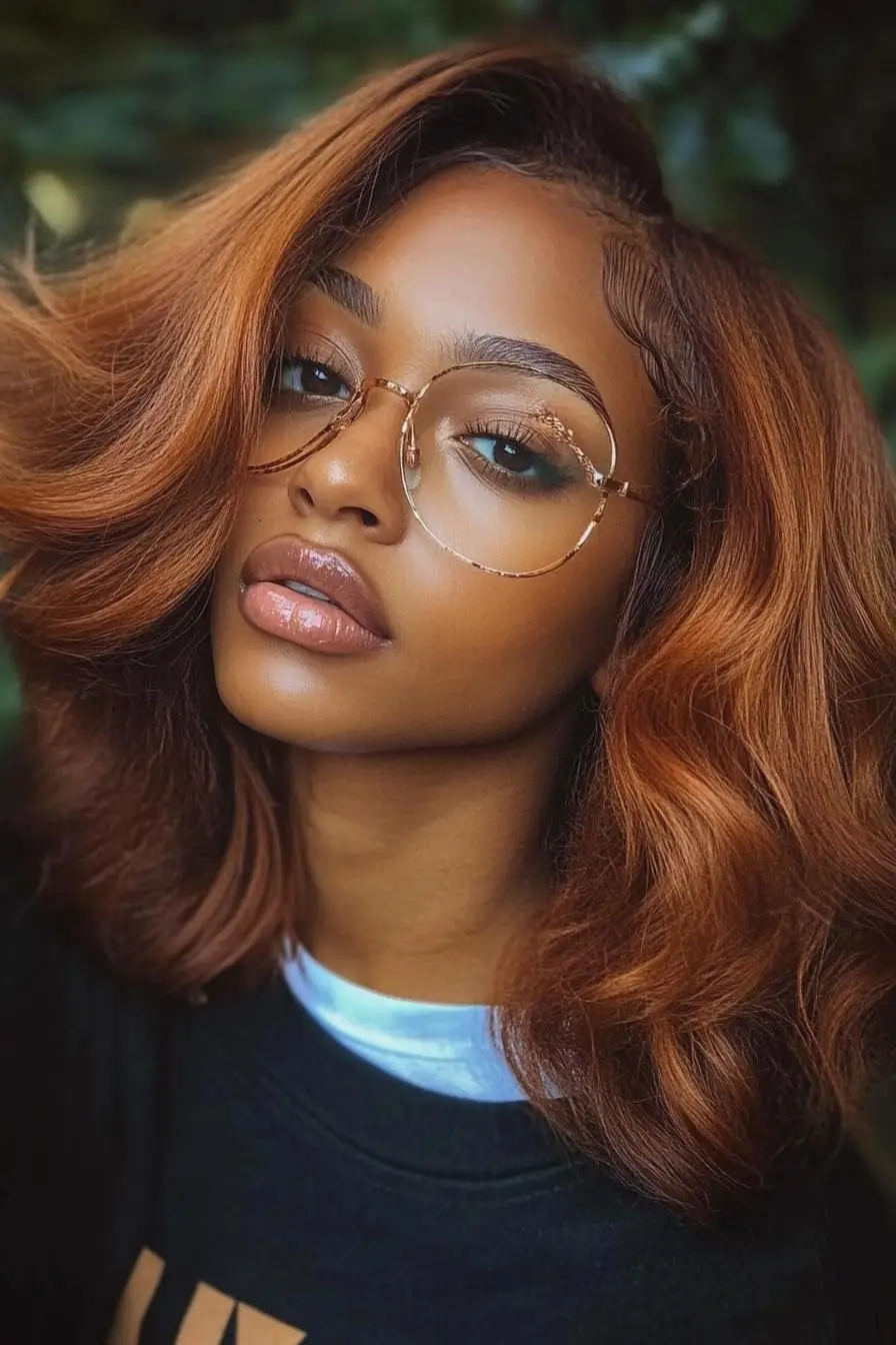 Radiant Waves of Elegance Bob for Black Women