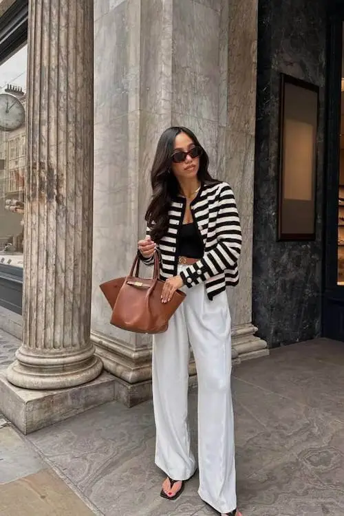 Polished Neutrals with a Feminine Edge