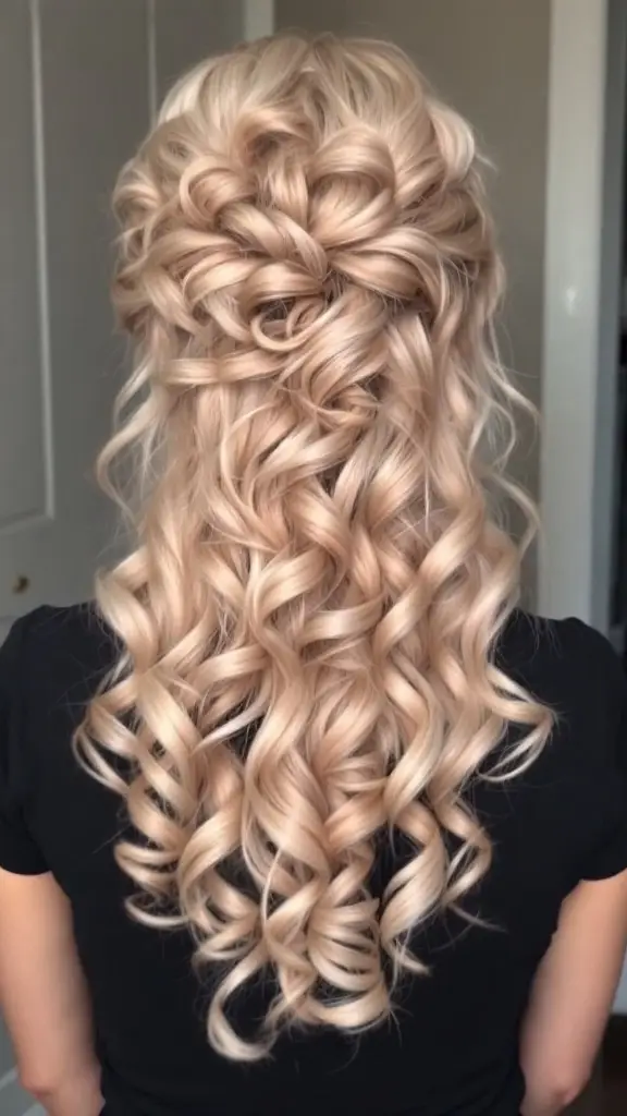 Victorian-Inspired Ringlet Curls